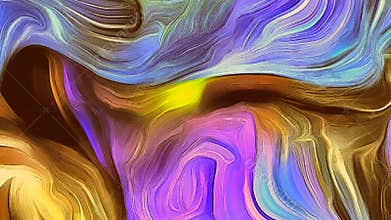 Abstract of colors and lines