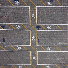 Car parking spaces