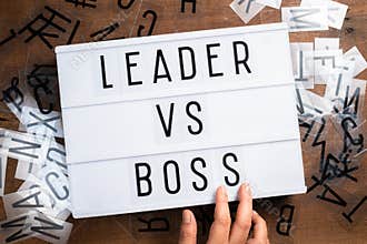 Leader VS Boss