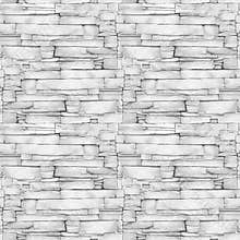 Wall of the white limestone - decorative pattern