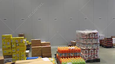 Distribution warehouse drive