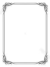 Ornamental decorative frame