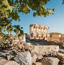 Library of Celsus, Ruins of ancient Ephesus, Turkey
