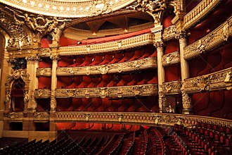 The Opera or Palace Garnier. Paris, France.