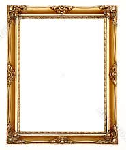 Picture frame gold