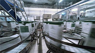 Milk manufacture environment line