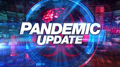 Pandemic Update - Media TV Animation Graphic Title