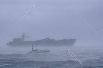 Ship in a Storm