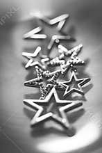 The blurred military star
