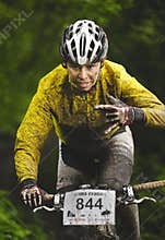 The first escape, Mountain Bike contest held in Romania 2011