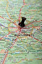 Romania : Bucharest map