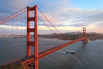 Golden Gate Bridge and San Francisco Bay