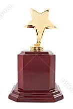 Gold star award
