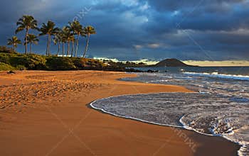 Evening sunburst, Hawaii