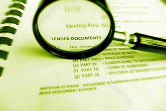 Carefully Studying tender documents