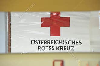 red cross logo or symbol