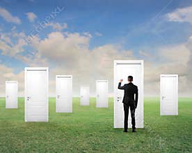 Business Knocking in the Nature