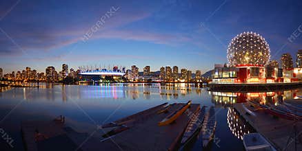 Vancouver Science World and BC Stadium
