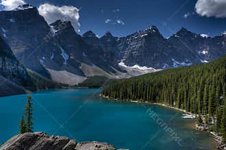 Moraine lake, Banff National Park, Canada
