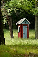 Fancy Country Outhouse