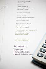 Key Indicators