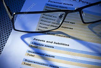 Assets Liabilities Insurance Form