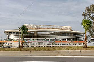 Nelson Mandela stadium in Baraki