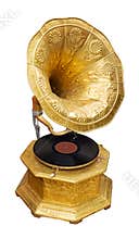 Golden gramophone