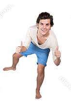 Athletic young male