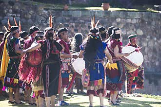 The Inti Raymi is a traditional religious ceremony of the Inca Empire in honor of the god Inti, the most venerated deity in Inca