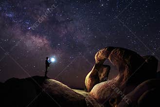 Mobius Arch in Alabama Hills