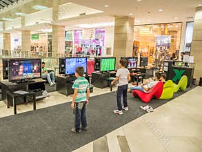 Children Playing Video Games