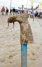 Glastonbury wellie