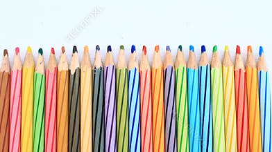 pencil color and brush many colored pencils in table color pencil set for school adult children pencil color for educational
