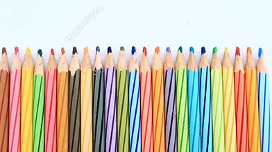 pencil color and brush many colored pencils in table color pencil set for school adult children pencil color for educational