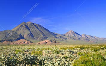 Three virgins volcanoes near santa rosalia in baja california sur  II