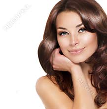 Brunette Woman Portrait