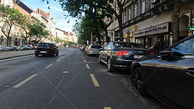 Budapest traffic timelapse