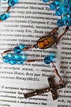 Bible and cross
