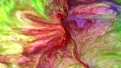 Abstract Colorful Paint Ink Explode Diffusion Psychedelic Blast Movement.