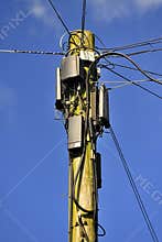 Communications pole