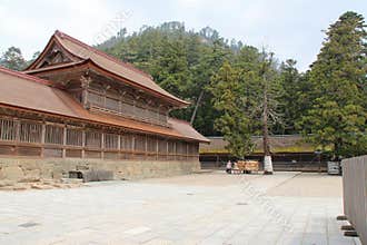 hall (honden) - izumo-taisha - izumo - japan