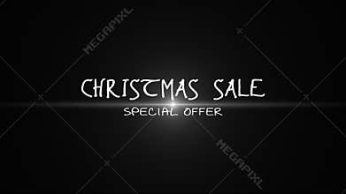Alpha channel is included. CHRISTMAS SALE. Big discounts (dumping, percentages, purchases, sale). Artistic intro.