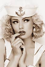 Blonde sailor