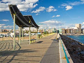 Torrevieja Pier, Costa Blanca, Spain