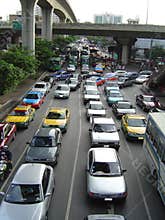 Traffic jam Bangkok