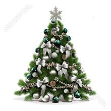 Christmas tree transparent png or isolated