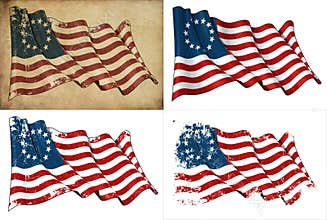 USA Betsy Ross Historic Flag