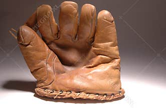 Very old baseball glove