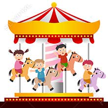 Kids on the Carousel